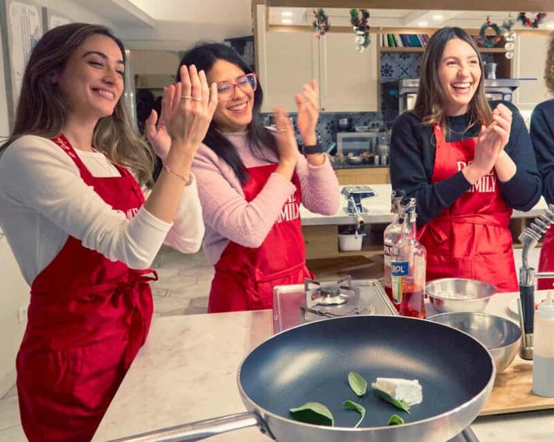 Rome: Official Emily in Paris Ravioli-Making with Spritz - The Classic Roman Ravioli and Sage Butter Sauce