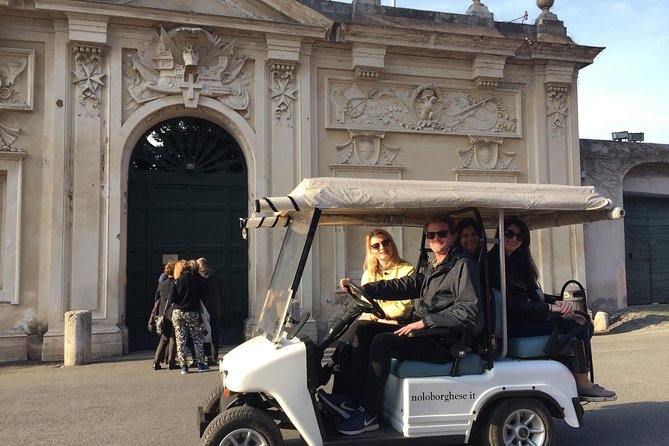 Rome on a Golf Cart Semi-Private Tour Max 6 with Private Option - The Private Tour Upgrade and Customization
