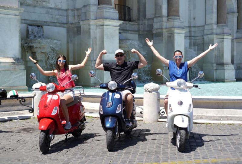 Rome on a Vespa  Photography Service - Logistics: Meeting Point, Group Size, and Practical Tips