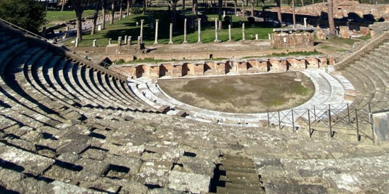 Rome: Ostia Antica Guided Tour in German with Tickets - Practical Details: Meeting Point and Group Size