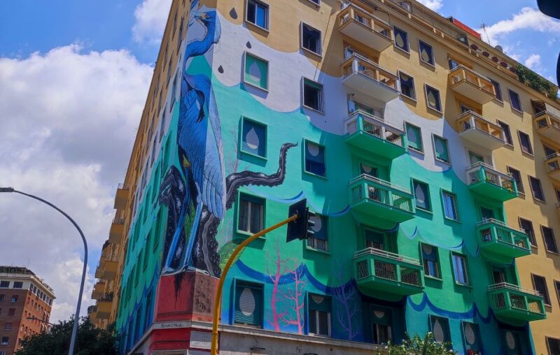 Rome: Ostiense Graffiti and Modern Street Art Walking Tour - Exploring the Iconic Gasometer and Industrial Roots