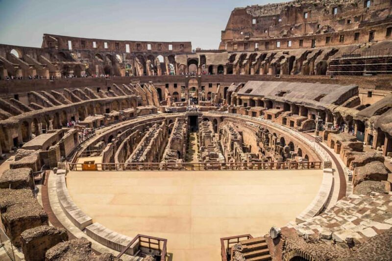 Rome: Out Of Crowds Colosseum Gladiator's Arena Guided Tour - Key Points