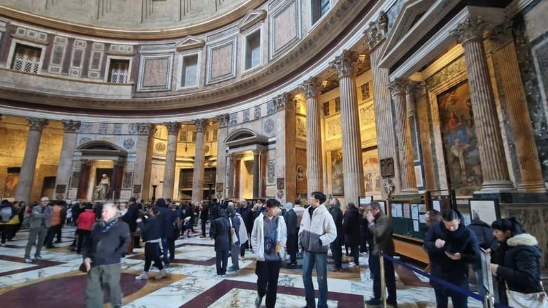 Rome: Pantheon Guided Tour with Entry Ticket - The Unique Feature of the Unreinforced Concrete Dome