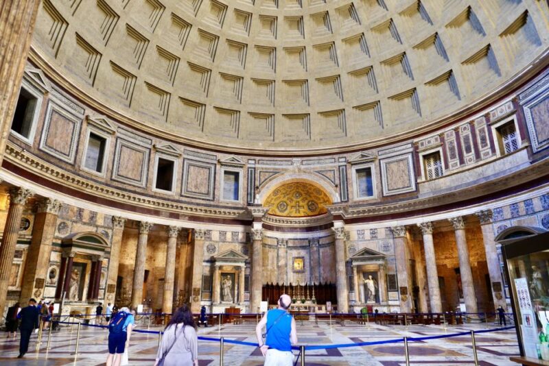Rome: Pantheon Small Group Tour and Skip-the-Line Ticket - Inside the Pantheon: Marveling at the Architecture