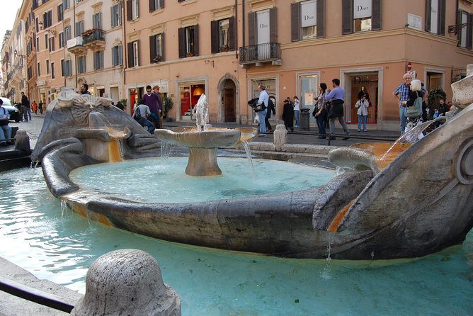 Rome: Pantheon, Spanish Steps, Navona and Trevi Private Tour - The Spanish Steps: Iconic Views and Fashion Hotspot