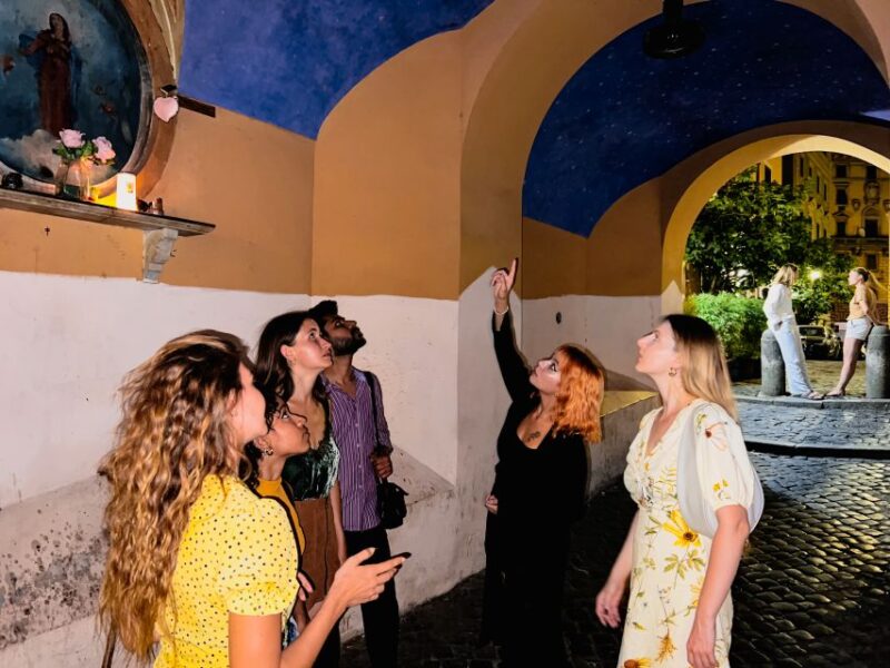 Rome: Paranormal Night Walking Tour & Secret Backstreets - Logistics and Group Experience