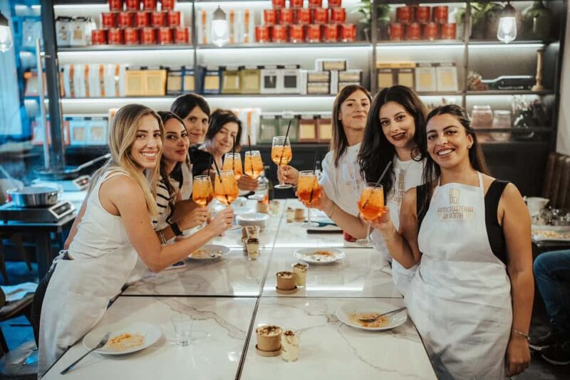 Rome: Pasta and Tiramisu Cooking Class with Spritz and Wine - Making Fresh Pasta: Fettuccine and Ravioli