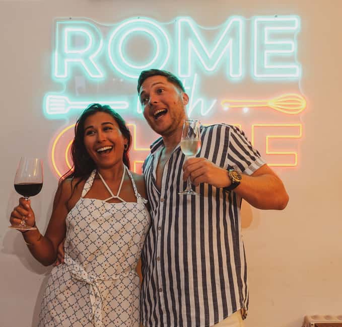 Rome: Pasta Class with 3 Spritz or Tiramisu by the Colosseum - Key Points