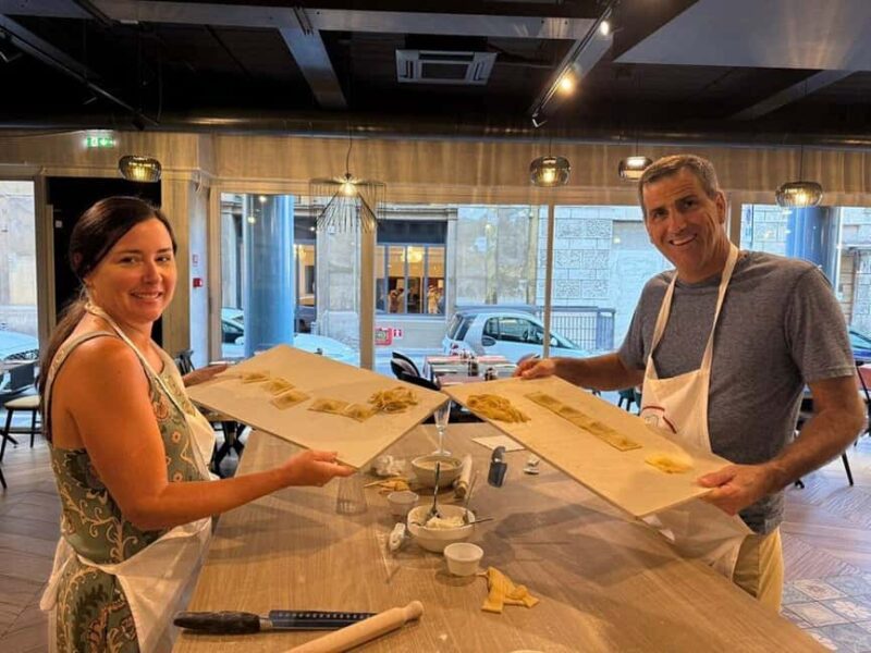 Rome: Pasta Fettuccine, Ravioli & Tiramisu Cooking Class - Starting the Day at the IQ Hotel in Rome