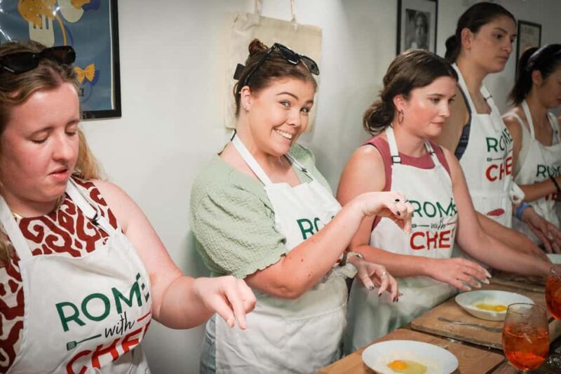 Rome: Pasta Making Cooking Class with 3 Spritz Cocktails - What Sets This Tour Apart from Similar Experiences