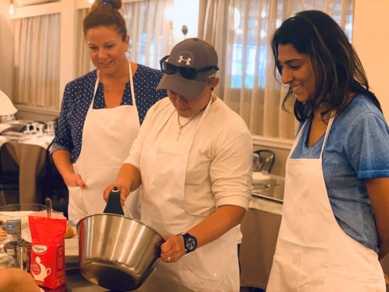 Rome: Pasta & Tiramisu Class with Free Flowing Fine Wine - The End-of-Class Meal: A Three-Course Feast