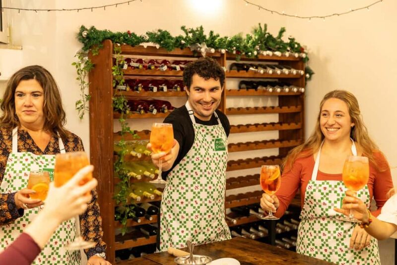 Rome: Pizza Making Cooking Class With Spritz Cocktails - Make Pizza from Scratch with a Skilled Local Chef