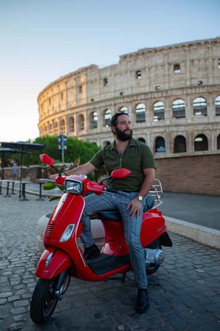 Rome: Premium Vespa Tour with Guide and Photographer - Discovering the Orange Garden and Its Illusions
