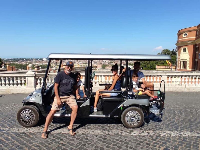 Rome: Private City Sightseeing Tour by Golf Cart - From Piazza Navona to the Colosseum: The Tour Stops