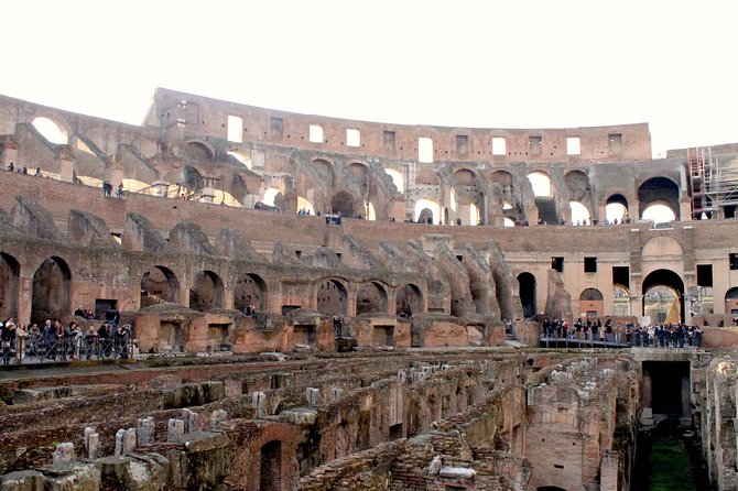 Rome: Private Colosseum, Arena and Underground Tour with Pick-Up - Practical Details: Logistics, Access, and Physical Requirements