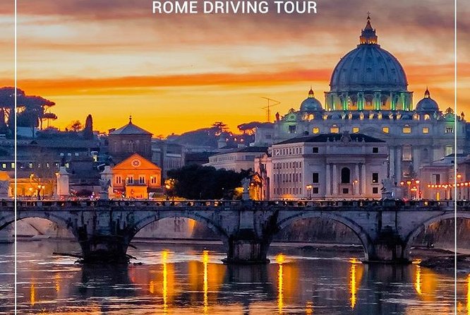 Rome Private Driving Tour Sightseeing of the Eternal city - Visiting the Trevi Fountain and the Spanish Steps