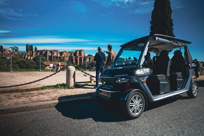 Rome: Private Golf Cart Tour - The Charm of the Spanish Steps and Ancient Roman Sports