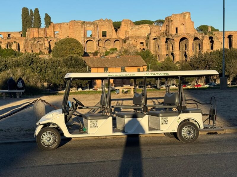 Rome: Private Golf Cart Tour in 3hours with Food Tasting - Discover the Churches of Rome: From St. Louis to Santa Sabina