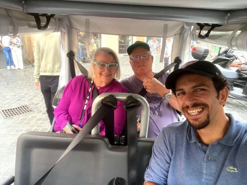 Rome: Private Golf Cart tour with a Local Guide - Discover Rome in a Green, Silent Electric Golf Cart