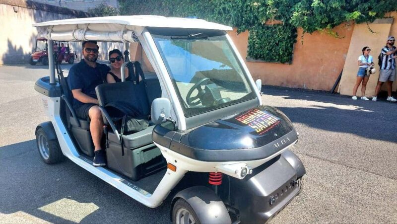 Rome: Private Golf Cart tour with a Local Guide - Convenient and Flexible Booking Options