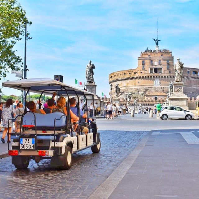 Rome: Private Golf Cart Tour with Local and Artisanal Gelato - Exploring Rome’s Lesser-Known Secrets