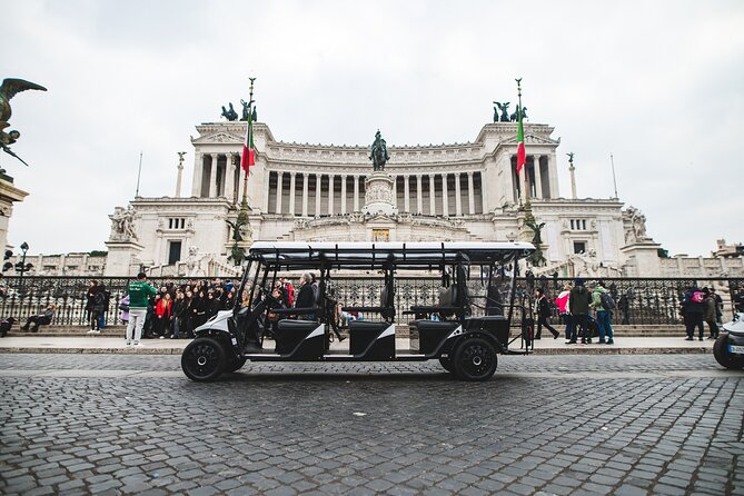 Rome Private Guided Tour by Golf Cart - Comfortable, Flexible Transportation to Rome’s Top Landmarks