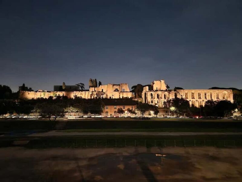 Rome: Private Night Golf Cart Tour - Key Points