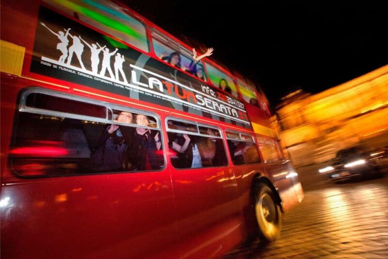 Rome: Private Party Bus Tour with Drinks and Snacks - Accessibility and Group Size Considerations