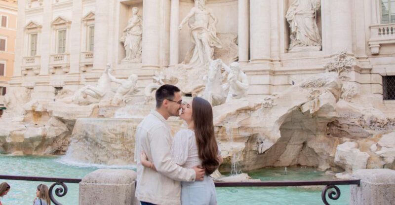 Rome: Private Professional Shooting at Trevi - Meeting Point at Trevi Fountain Made Easy