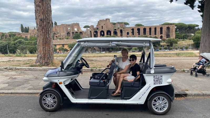 Rome: Private Sightseeing Tour by Golf Cart - Key Points