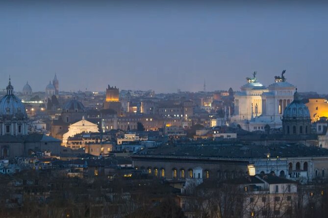 Rome Private Tour by Night, with a Prosecco Toast - Toast with Prosecco Over Panoramic Views of Rome