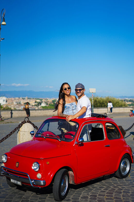 Rome Pro Photoshoot Service with Free Transport by Fiat 500 - Accessibility and Practical Considerations