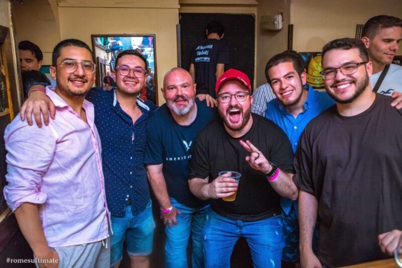 Rome: Pub Crawl & Ultimate Party Tour - The Open Bar: Unlimited Drinks or Single Drink Option