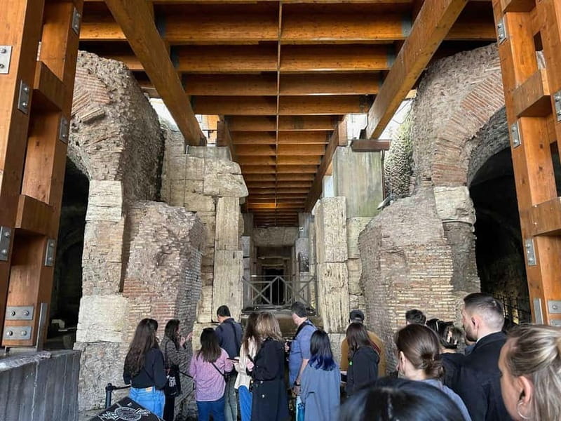 Rome: Roman Forum and Colosseum Underground Exclusive Tour - Key Points