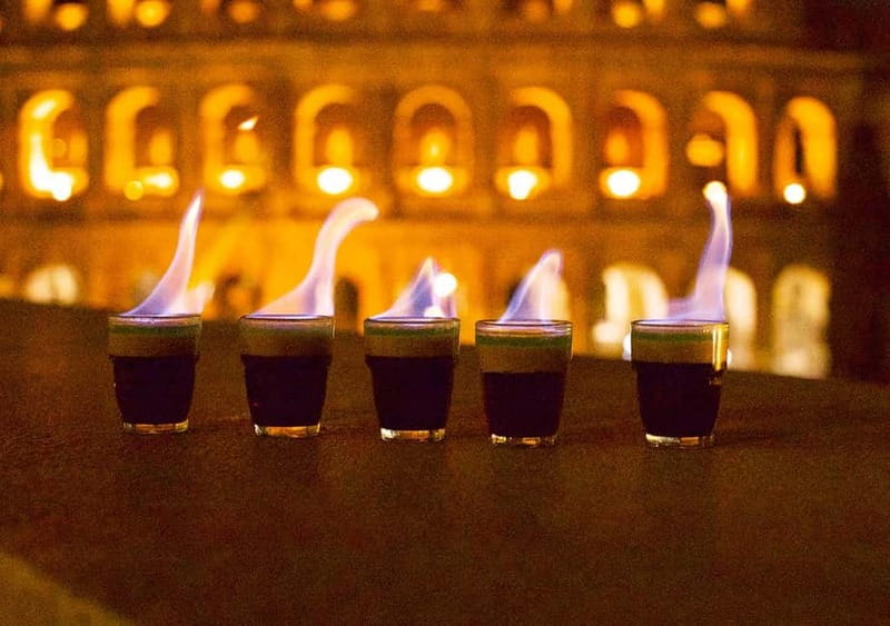 Rome: Sex, Love, and Scandal Nightlife Tour in Ancient Rome - Sampling Roman Food and Drink During the Tour