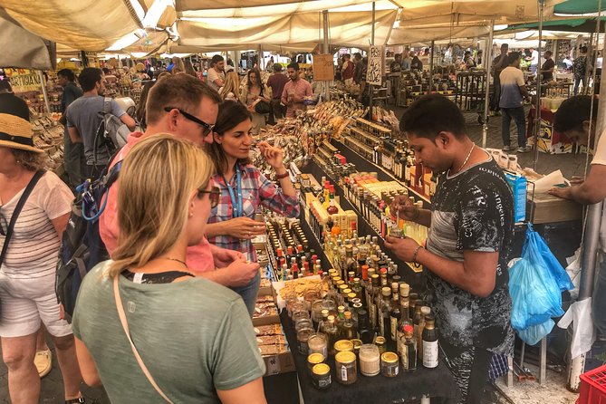 Rome: Small-Group Tasty Food Tour Around Farmers Market - Discovering Roman Pasta at Basilica di Sant’Eustachio