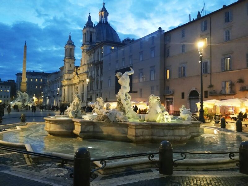Rome: Spanish Steps, Trevi, Navona and Pantheon Sunset Tour - Key Points