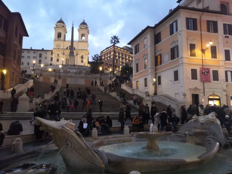 Rome: Spanish Steps, Trevi, Navona and Pantheon Sunset Tour - Starting Point and Meeting Logistics in Piazza di San Simeone