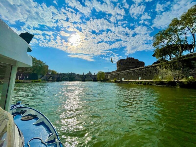 Rome Squares and Fountains Tour & River Boat Hop On Hop Off - Navigating the Tiber River: The Hop-On Hop-Off Boat Experience