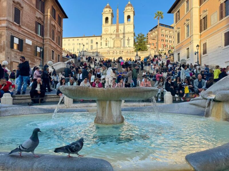 Rome Squares and Fountains Tour & River Boat Hop On Hop Off - Frequently Asked Questions