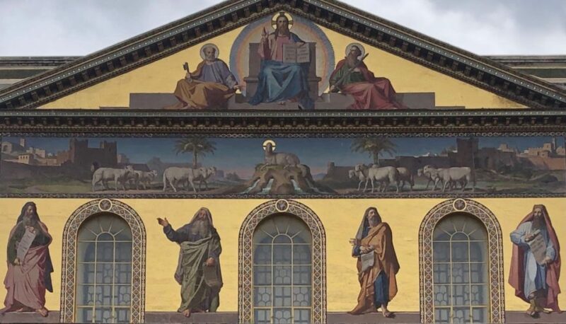 Rome: St. Paul's Basilica, Sarcophagus, & Holy Door Tour - The Basilica’s Architecture and Historical Layers