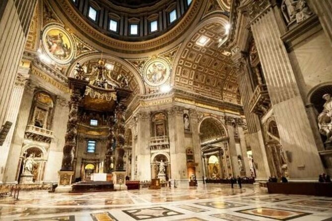 Rome St. Peters Basilica and Vatican Grottoes Guided Tour - Key Points