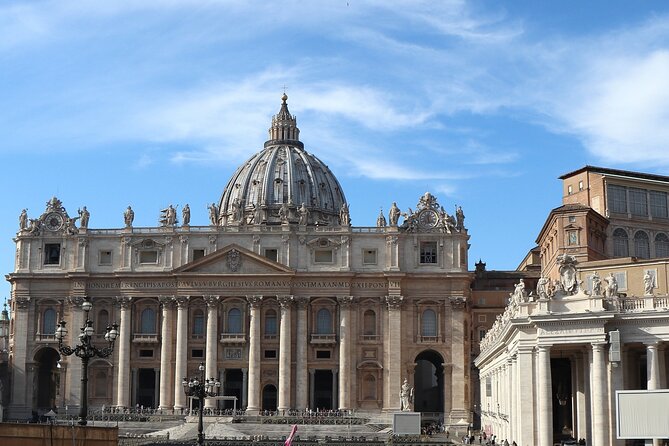 Rome: St. Peters Basilica, Dome Climb, and Underground Tour - Climbing the Dome for Panoramic Views