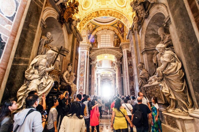 Rome: St. Peter's Basilica & Dome Entry Ticket & Audio Tour - Exploring the Basilicas Highlights with Audio Guides