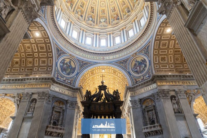 Rome: St. Peter's Basilica Express Guided Tour - Discover the Highlights of St. Peters Basilica on a Quick Guided Tour