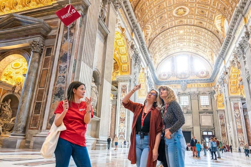Rome: St Peter's Basilica Express Tour, Grottoes & Holy Door - Key Points
