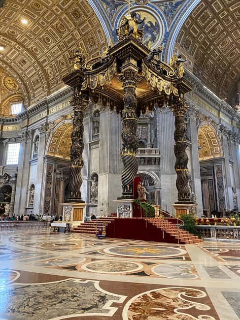 Rome: St. Peter's Basilica Guided Tour - Explore the Magnificent St. Peters Basilica with a Guided Tour in Rome