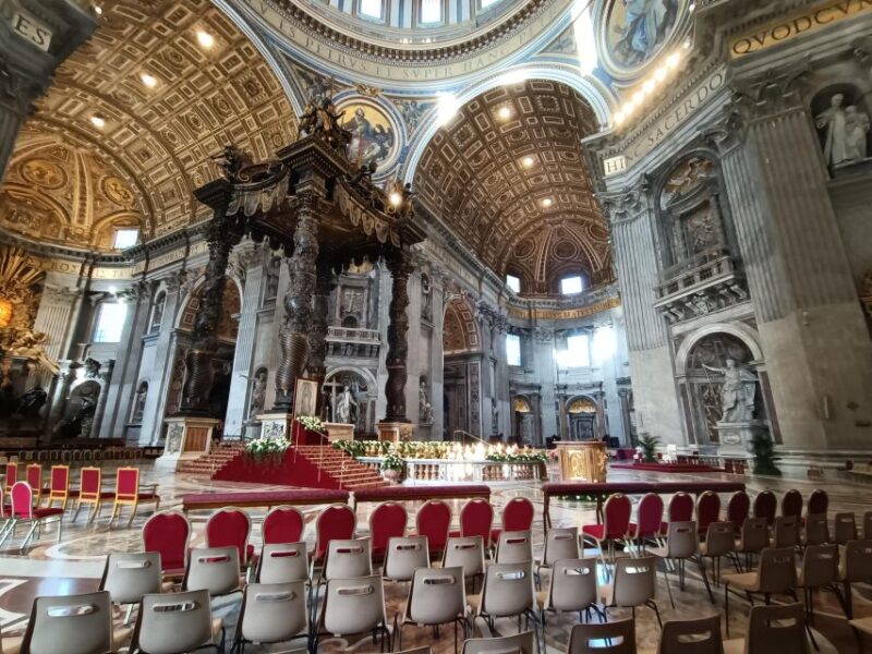 Rome: St. Peter's Basilica Guided Tour with Papal Tombs - Frequently Asked Questions