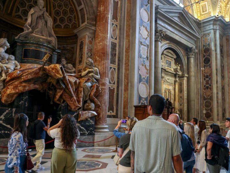 Rome: St. Peter's Basilica, La Pietà, and Papal Tombs Tour - Key Points