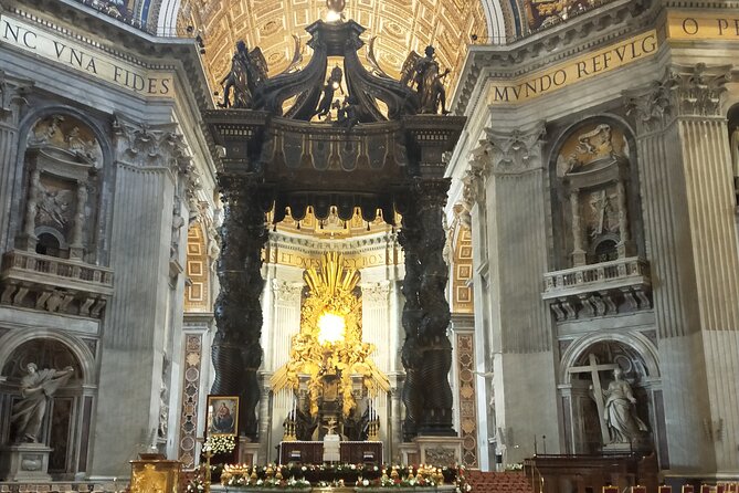 Rome: St. Peters Basilica, La Pietà & Papal Tombs Guided Tour - What Is Not Included: Skip-the-Line and Museums